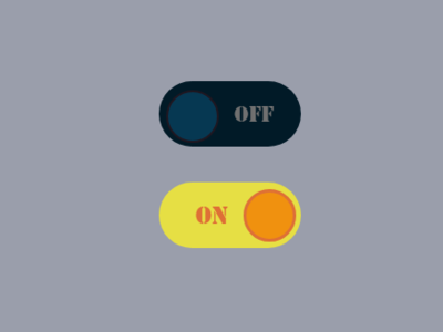 Daily UI Challenge Day 15: Switch On/Off Buttons 100 day challenge adobexd colour dailyui design switch ui ux