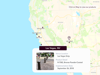 Daily UI Design Challenge 29: Map 100 day challenge app dailyui design interactive map map view minimal ui ux