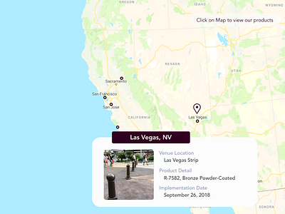 Daily UI  Design Challenge 29: Map