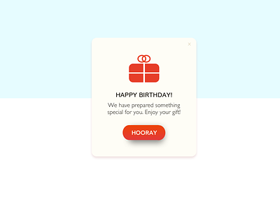 Daily UI 36: Special Offer 100 day challenge birthday dailyui design minimal special offer ui web