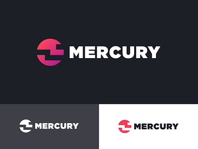 Mercury logo branding design identity logo logotype