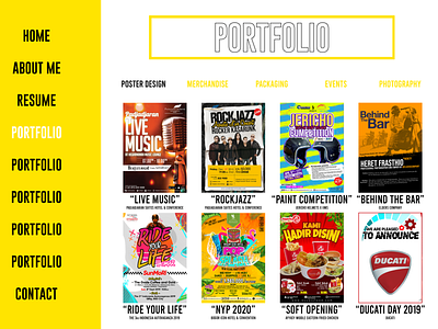Portfolio #1 branding design graphic design poster