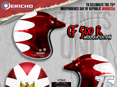 Jericho Helmets CF500 Merdeka Edition