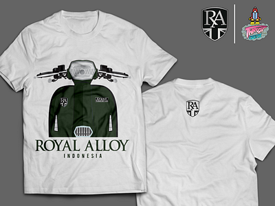 Royal Alloy Shirt mockup motorcycle shirt royal alloy shirt