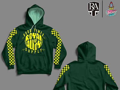Royal Alloy Green Hoodie branding design graphic design hoodie merchandise