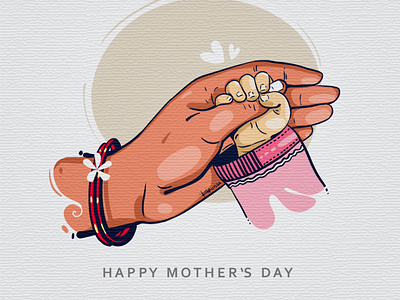 Mothers Day Illustration By Delowar Ripon branding cgwork delowarripon delowarriponcreation design digital painting digitalart drawing happy mothersday illustration logo mothersday art mothersday2022 sketchart ui wacom drawing