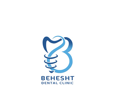 DENTAL CLINIC WITH B + TOOTH branding design graphic design illustration logo logode logotype vector