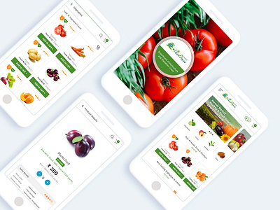 Farmer Directories & Online Groceries former directories groceries online mobile app ui