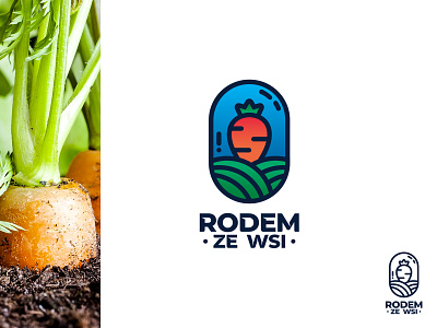 Rodem ze Wsi - Organic Food branding ecologic ecology food fruit logo organic vegetable