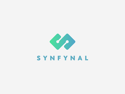 Synfynal branding design logo logo deisgn logo designer logotype tech company