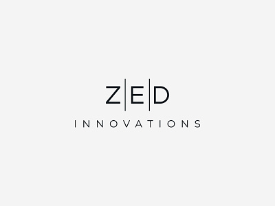 ZED Innovations branding design logo logo deisgn logo designer logotype typography