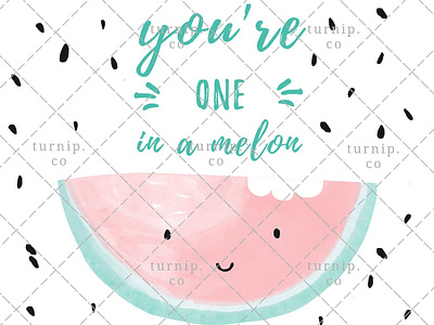 Watercolor Watermelon Clipart PNG Digital Sublimation Design art branding clipart cute design fruit clipart illustration kawaii clipart pun clipart quote clipart turnip watermelon clipart