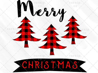 Christmas Tree PNG Sublimation Design Clipart Graphic X