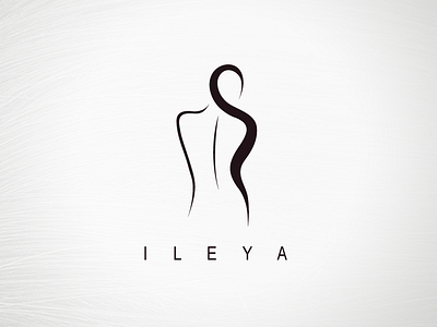 Ileya Logo beauty curves logo salon