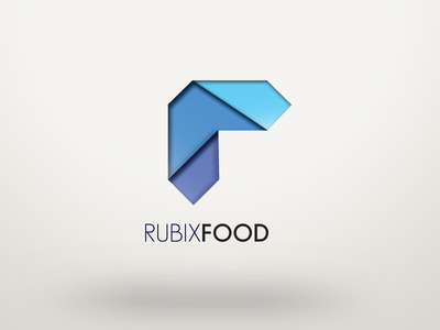 Rubix Logo branding food grocery store logo