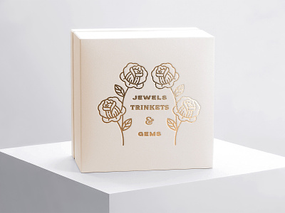 Sublime Jewelry Boxes badges brand flowers foil hands jewelry marks packaging typography