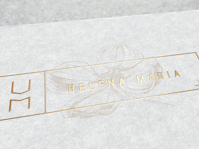 Gold Continued branding gold hm illustration logo mark mockup type typography