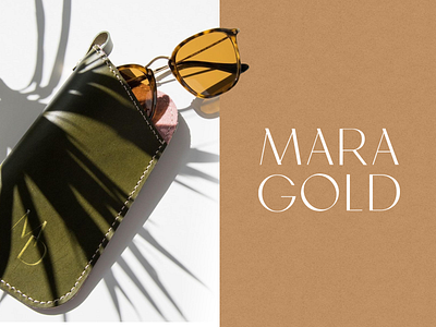 Maragold Designs bags brand branding design fashion leather logo mark pouches purses