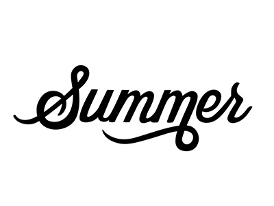 Summer Hand Lettered handlettering lettered summer type typography