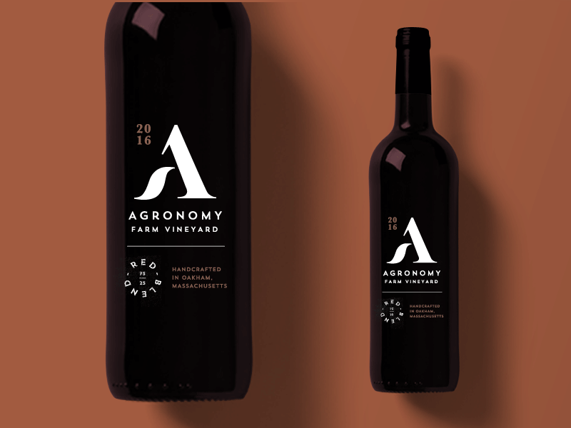 New Year, New Bottle Design bottle brand branding label packaging type typography wine