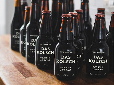 Das Kölsch Bottle beer bottle brew brewery german kolsch packaging