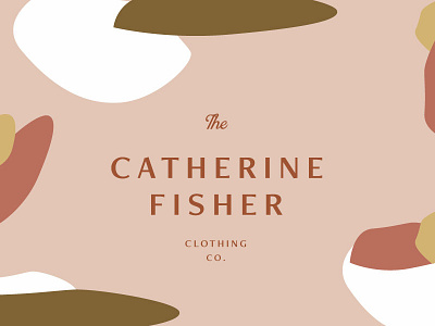 Catherine Fisher Logo Concept brand brand identity branding fashion brand logo logotype