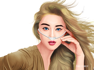 Realistic Painting cartoon painting digital painting hello dribbble illustration painting photoshop realistic painting smudge