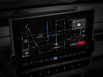 Maps Plus - Now Live in GM vehicles 🥳 app auto automotive car maps navi navigation truck turn by turn ui ux
