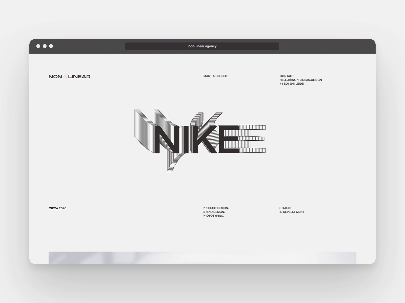 Still working on the site...😅 by Quintin Lodge for Studio on Dribbble