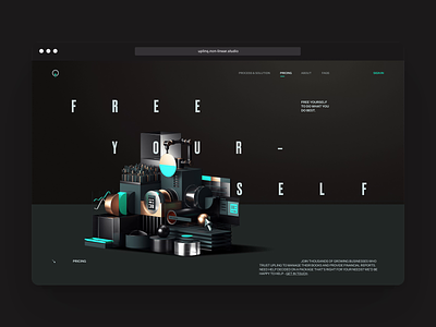 Uplinq - Now Live 🎉 3d animation design layout minimal three.js typography ui ux video web webgl