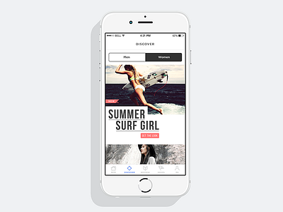 Spring App - Discover app e commerce fashion ios mobile shopping spring