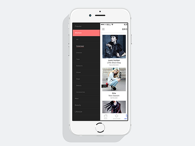 Spring App - Browse app e commerce fashion ios mobile shopping spring