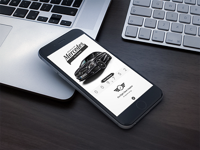 Mercedes App Concept app auto car ios luxury mobile