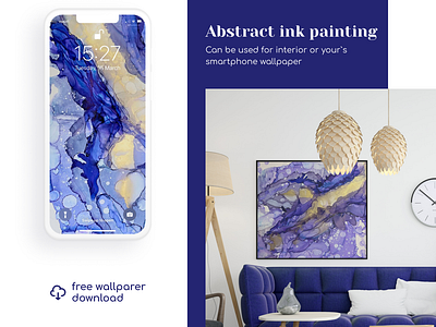 Abstract art + FREE wallpaper download