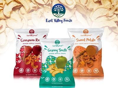 Foil package design for East Valley Foods branding design graphic design illustration logo minimal perfectorium typography