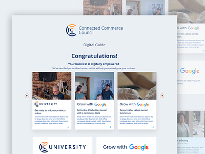 Connected commerce design design perfectorium ui ux web website