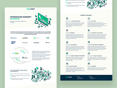 PairSoft landing design