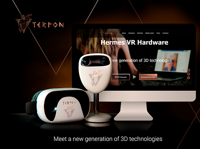 Terpon branding design perfectorium ui ux website