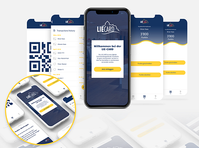 LieCard design perfectorium ui ux web website