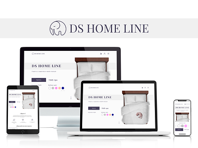 DS HOME LINE branding business design perfectorium ui ux web website