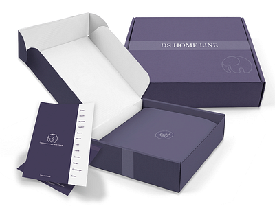 DS HOME LINE package design branding design graphic design logo package design perfectorium typography