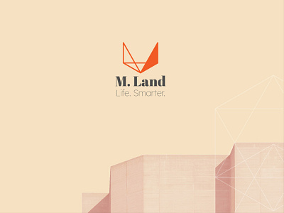 M.land Logo brandidentity branding identity logo logodesign minimal superapp