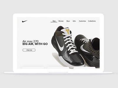 Web Design for Nike