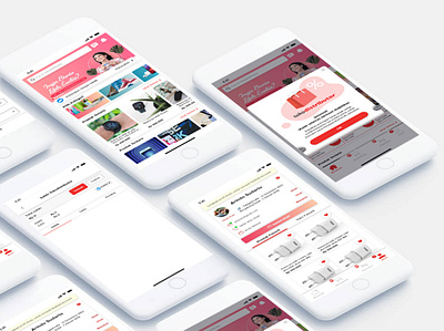 Ui Tokodistributor App app design minimal ui ux web website