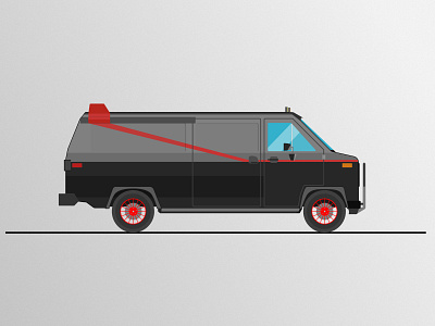 A Team (Style) Van