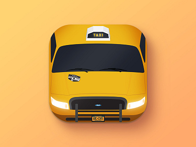 Daily UI #005 - App Icon 005 app app icon daily ui icon taxi