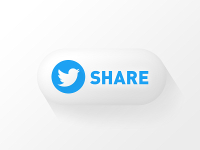 Daily UI #010 - Social Share 010 daily ui share social twitter