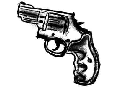 Gun fire gun revolver