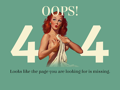 404 page 404 404 page design flat ui web