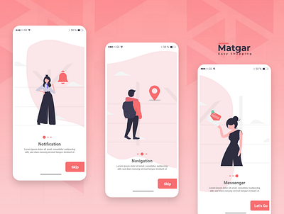 Matgar android app app design design ios ios app matgar shopping shopping app uidesign uiux uiuxdesign user experience user flow user interface uxdesign